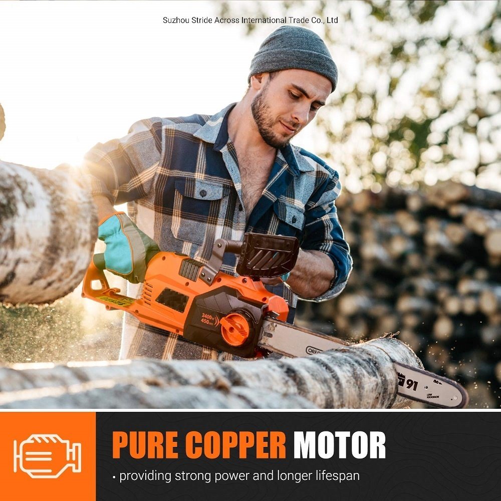 Professional Powerful Electric Chain Saw for Wood Cutting