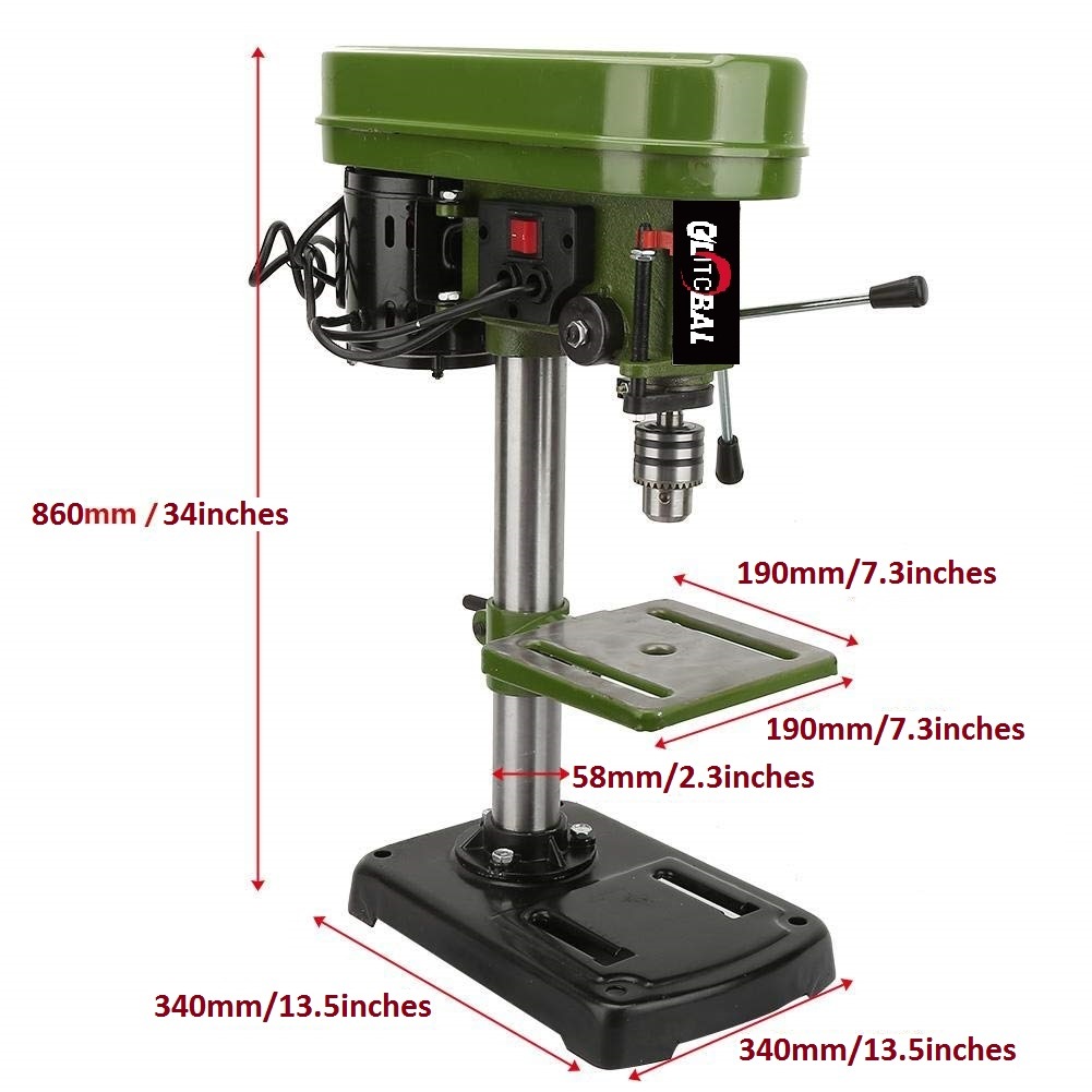 Ptdp002 Best Sales Electric Drill Press Machine Power Tool