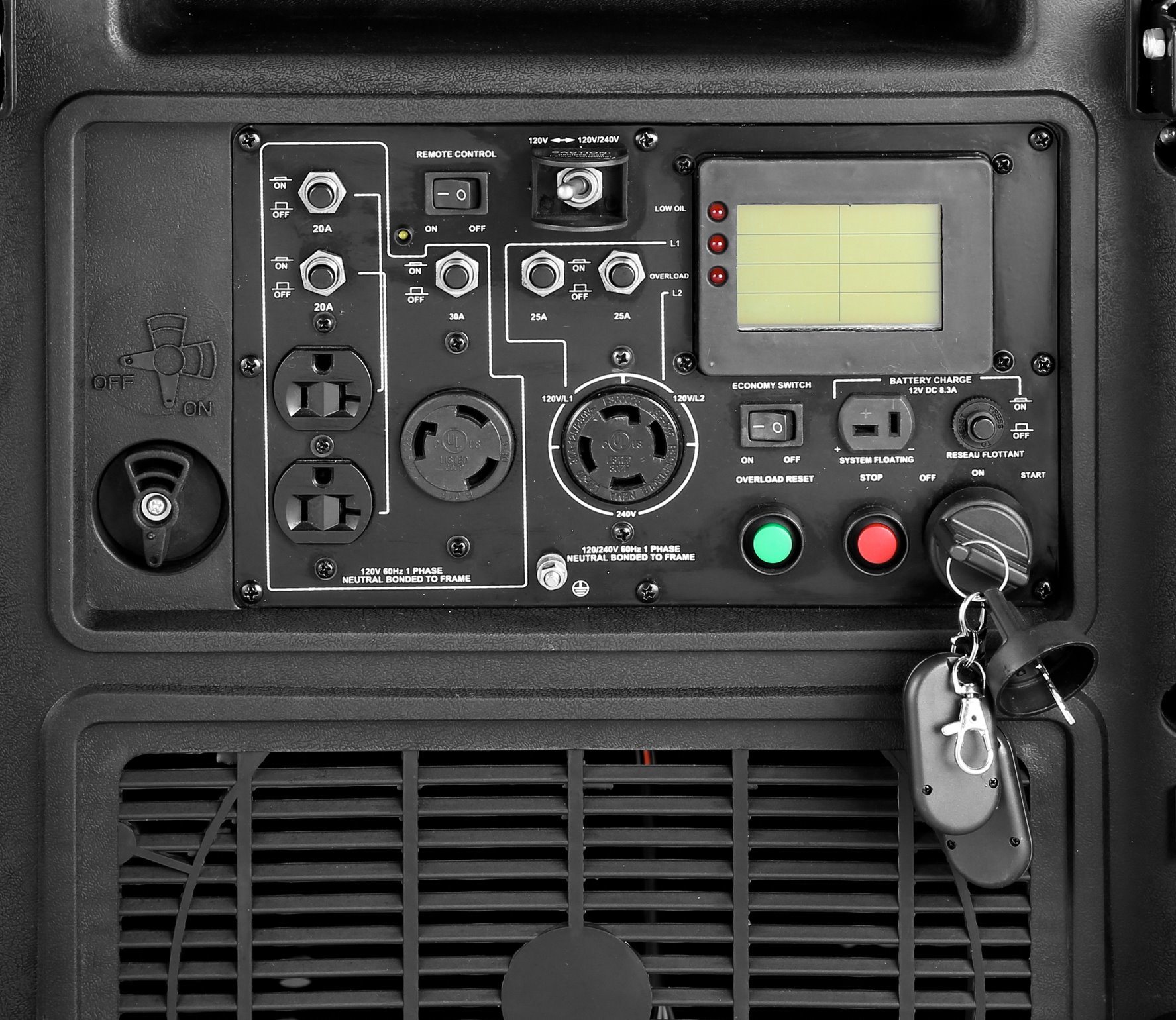 7.0kw Super Powerful Silent Gasoline Generators-Construction Power Tools