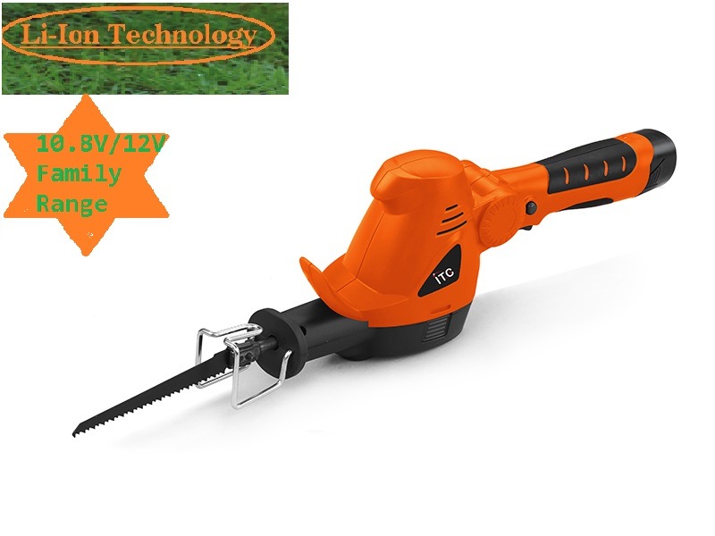 12V Max Powerful Lithium-Ion Battery Cordless/Electric Reciprocating Garden Saw-Power Tools