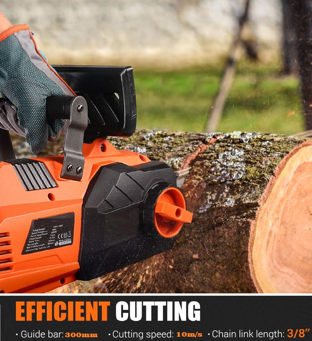 Electric 4in1 Tool Set-Short&Telescopic Chainsaw/Hedge Trimmer Garden Power Tool