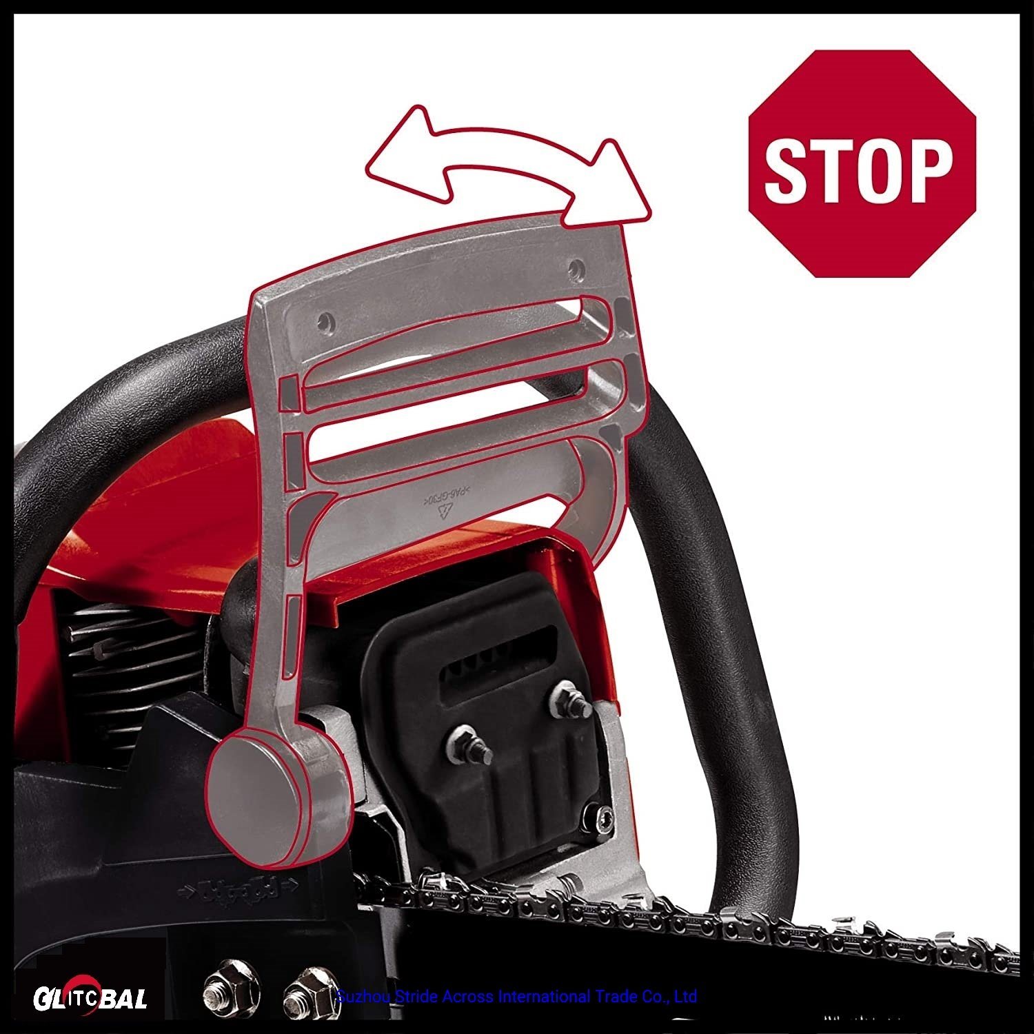 2200W 53cc Engine Super Powerful Petrol Chain Saw