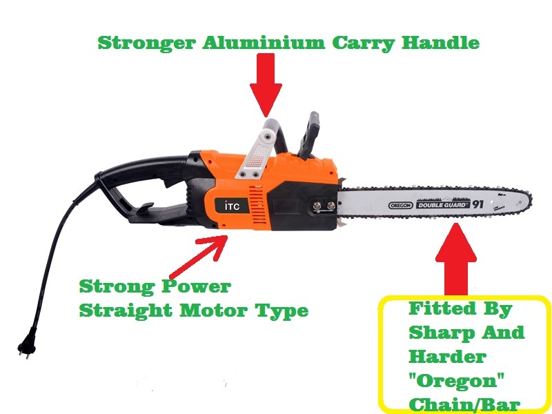 Super Powerful Professional Electric Garden Chainsaw-Wood/Trees Cutting Power Machine Tools