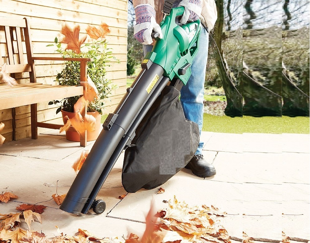 Electric Garden Leaf Blower/Vacuum/Shredder Tool