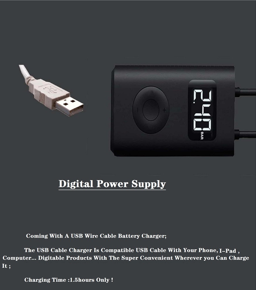 2021 Multi-Functional 12000mAh Li-ion Battery Capacity-Cordless/Electric Air Pump/Compressor-Power Tools
