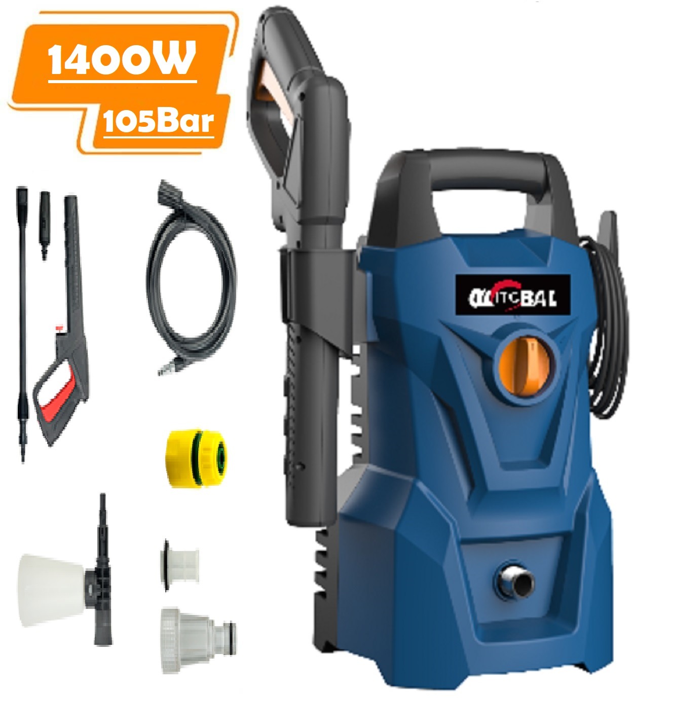 2021 New-Brushless Motor Design-Powerful Li-ion Battery/Cordless/Electric-High Pressure Washer/Cleaning-Garden Power-Machine Tools