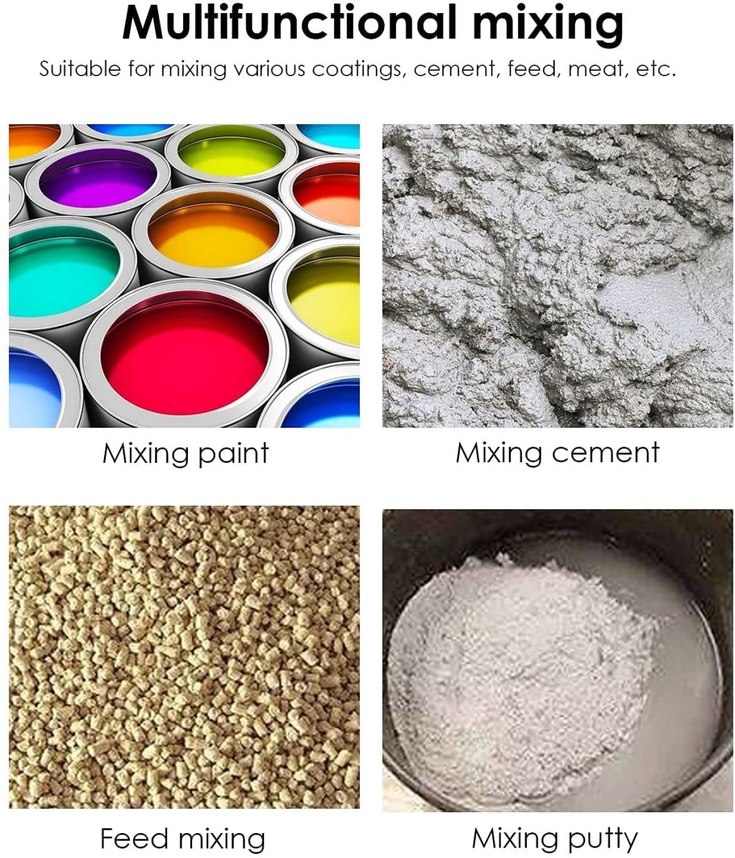 Professional-Hand-Held Multi-Electric-Power Tools Machines-Concrete Mixers