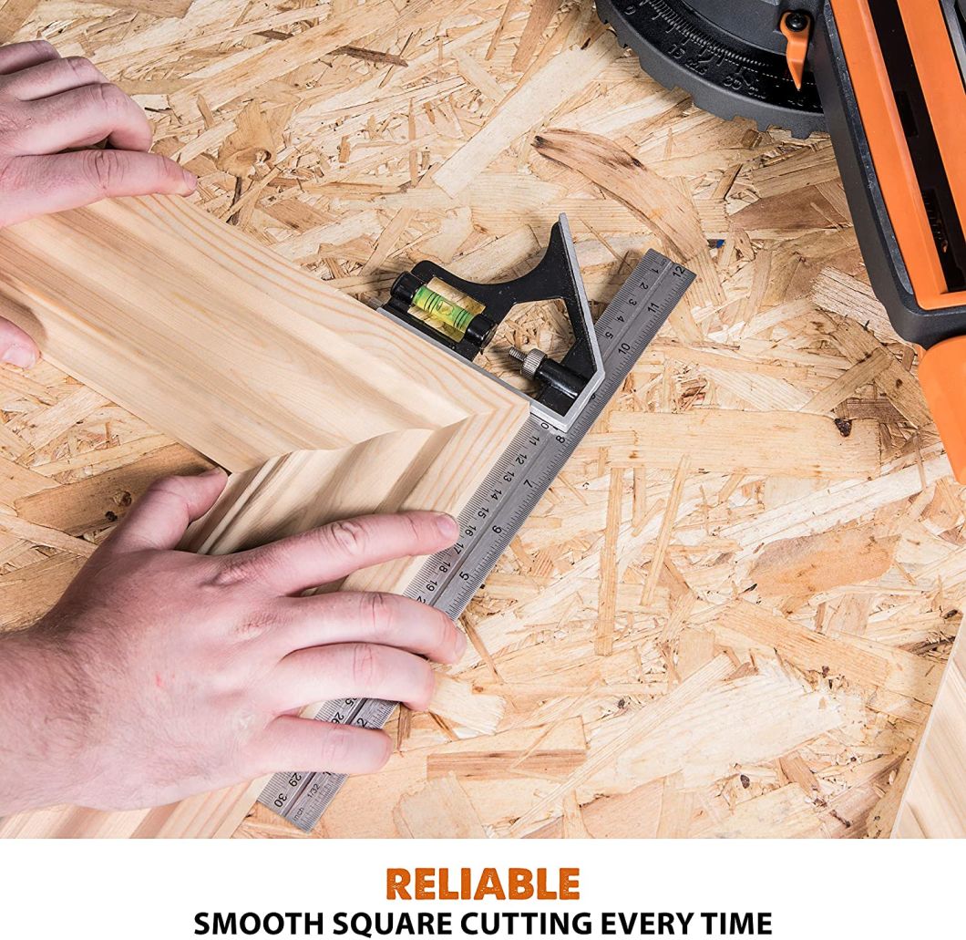 Ptms006-Professional Model-Electric Table-Power Tool Machine-Two Side-Slided-Miter Saw