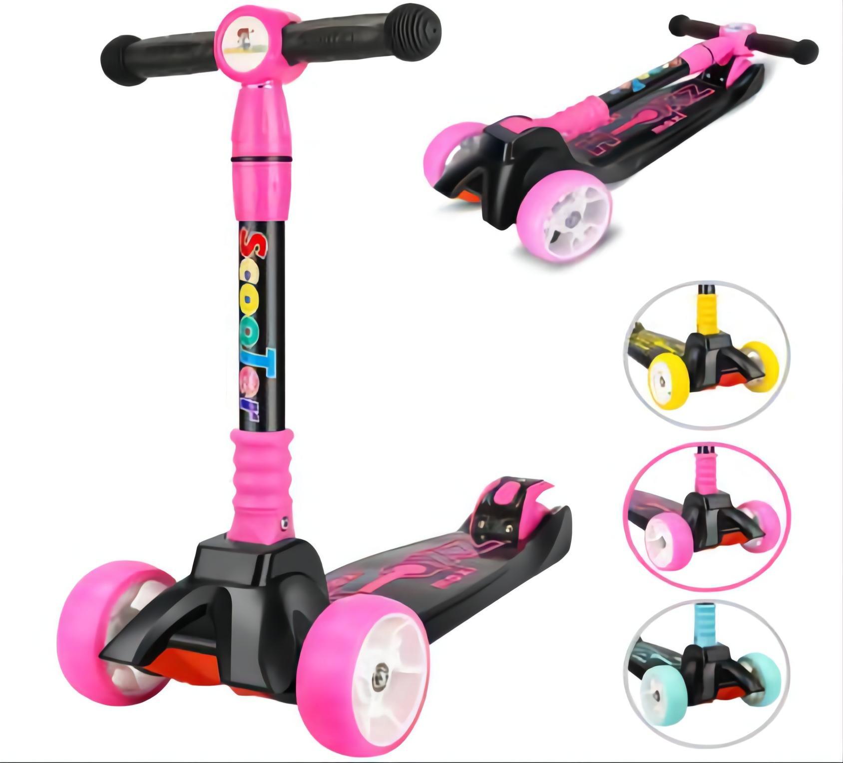 Modern Style-Foldable with-Music Design-Children/Kids-Age Starts/Sports-Scooters