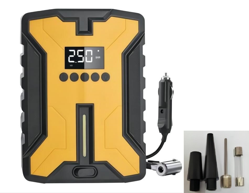 5% Discount-New-Dual Power-Digital Display-Car Automobile Accessories-Power Tool Machines-Tire Inflator/Air Pump/Compressor