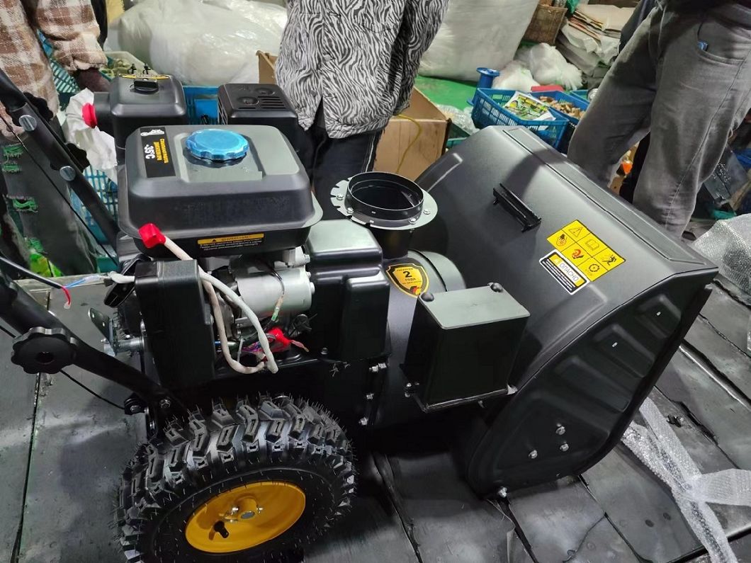 10% off-Professional Industry-7HP/196cc-Petrol/Gasoline Engine-560mm Wet Snow-Blower/Throw/Plows-Garden Power-Tool Machine