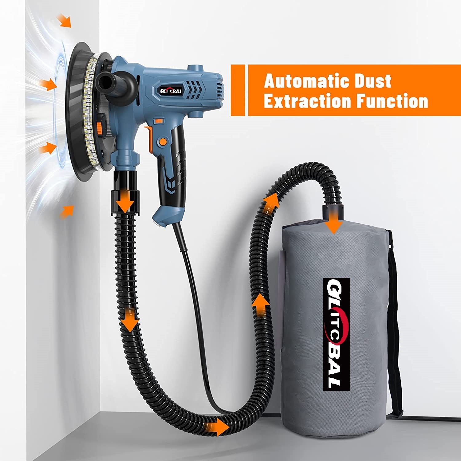 Powerful Electric Drywall Sander/Wall Polishing/Polisher Machine-Power Tools