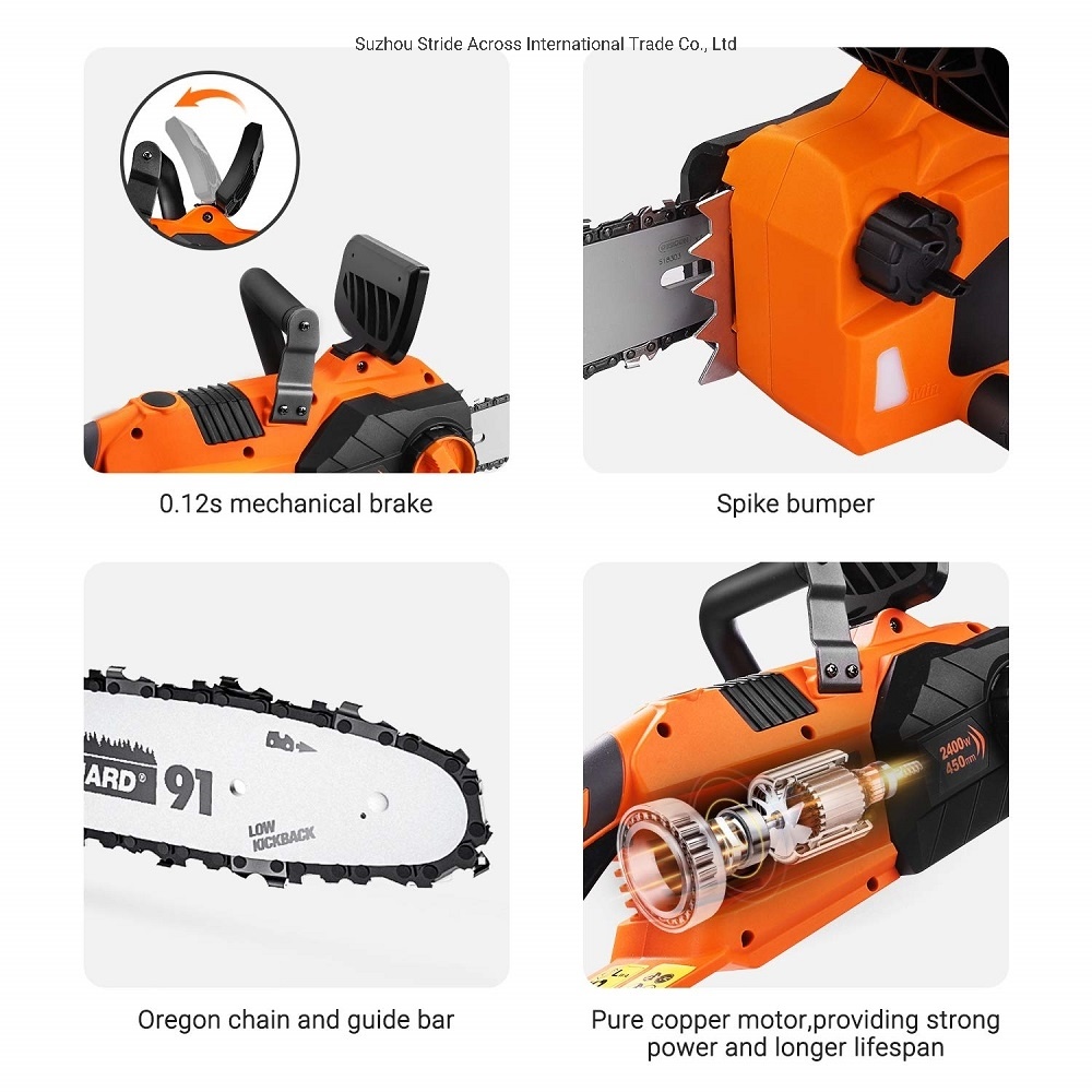 Professional Powerful Electric Chain Saw for Wood Cutting