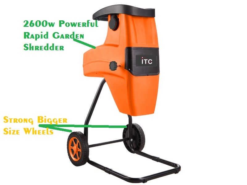 Economic Powerful Super Silent Electric Garden Shredder/Shredding Branches/Leaves Power Tools