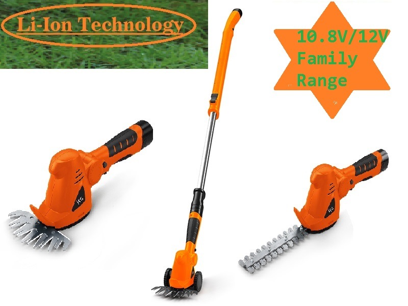 12V (Max) -Powerful-Garden Cordless/Electric 5in1-Max Multi-Grass/Hedge Trimmer-Power Tool Set