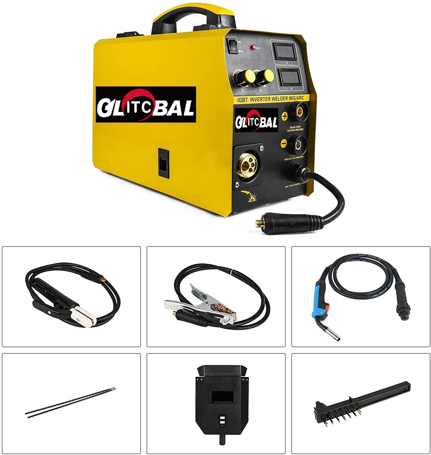 MIG200A Multi-Functional Powerful Digital Inverter Gas Welding Machine -Arc Welder