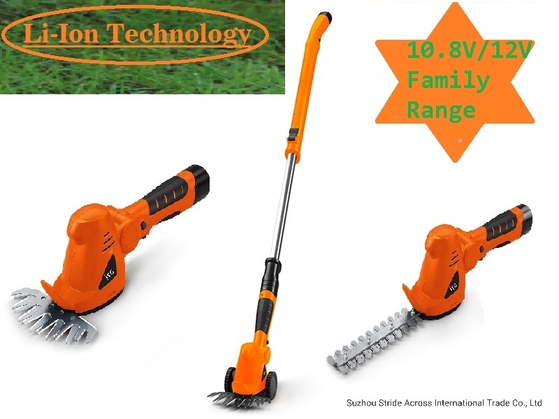 DC12V Li-ion Battery Cordless/Electric Multi Garden Grass/Hedge Trimmer/Reciprocating Saw/Scarifier-Power Tools