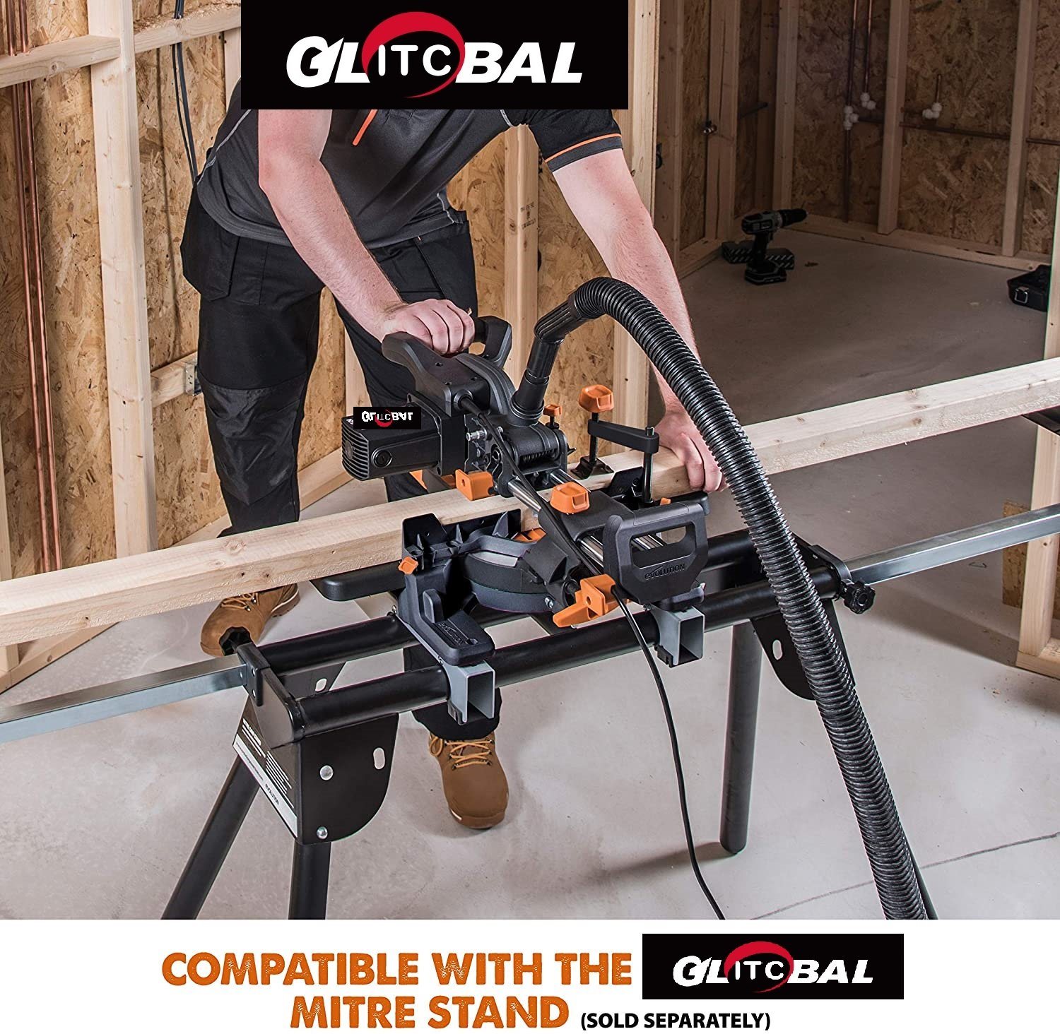 Ptms003 Powerful Electric Miter Saw-Table Power Tools