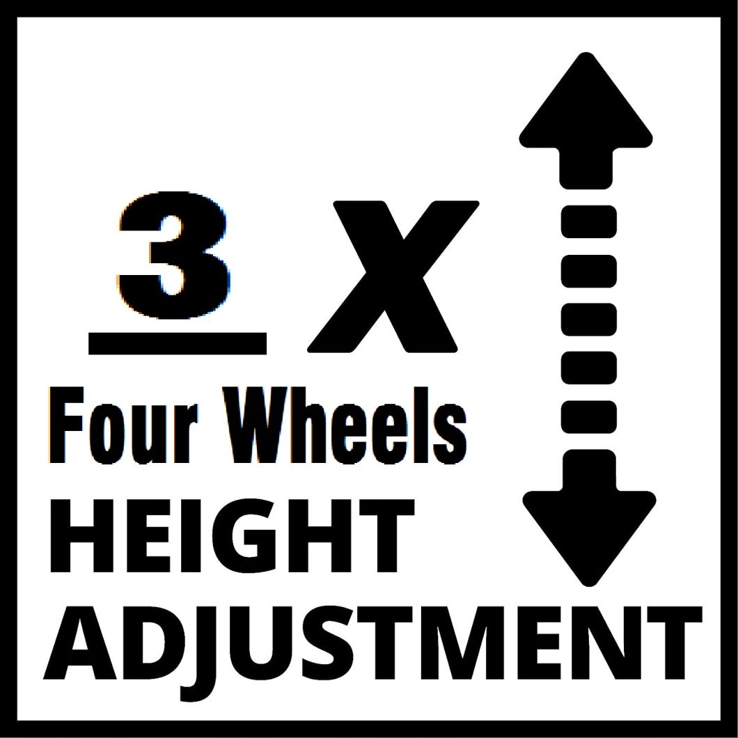 16inches Hand Push Petrol Lawn Mower