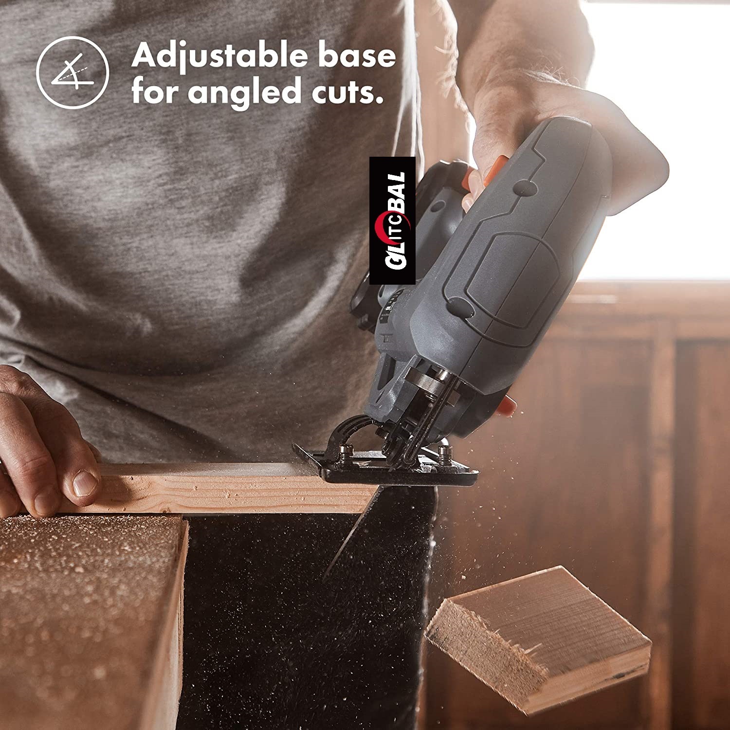 18V Battery Compatible Electric/Cordless-Power Tool-Jigsaw