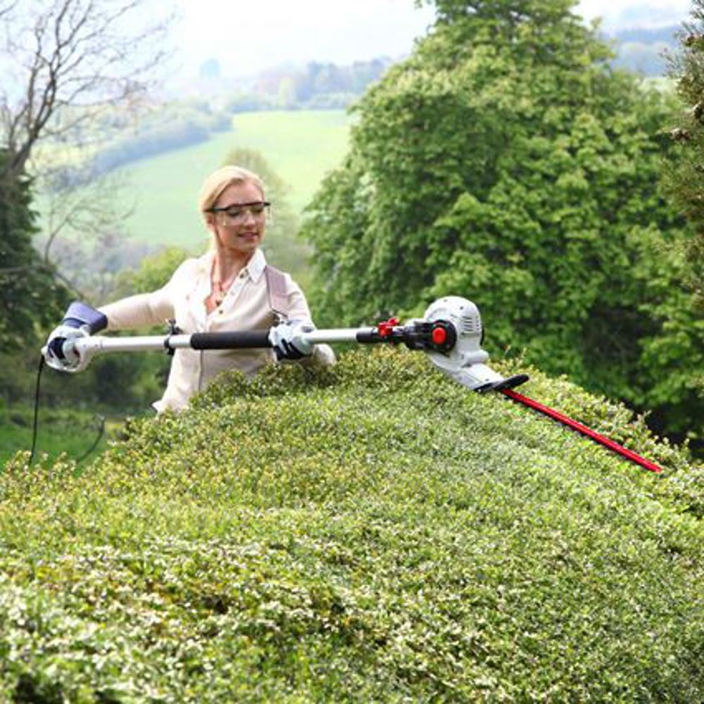 World First/Longest Electric Telescopic Garden Hedge Trimmer-Power Tools