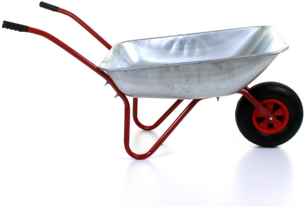 90L Galvanized Wheelbarrow -Garden & Farm Tool