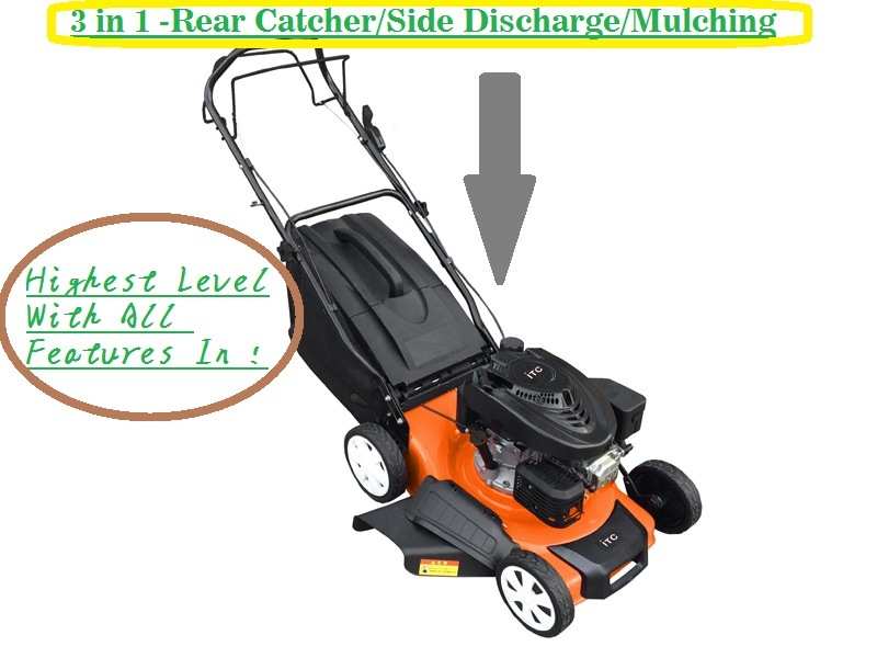 20inches 3 in 1 Professional Petrol Lawn Mower