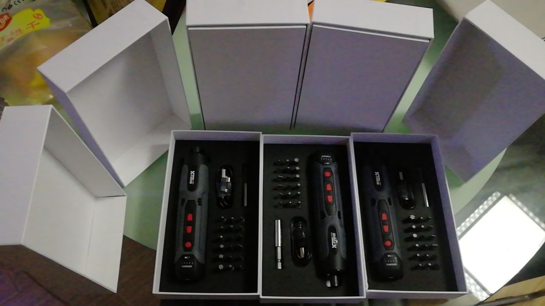 New Portable Multi-Cordless Electric Screwdriver Set-I-Phone Box Packing Power Tools