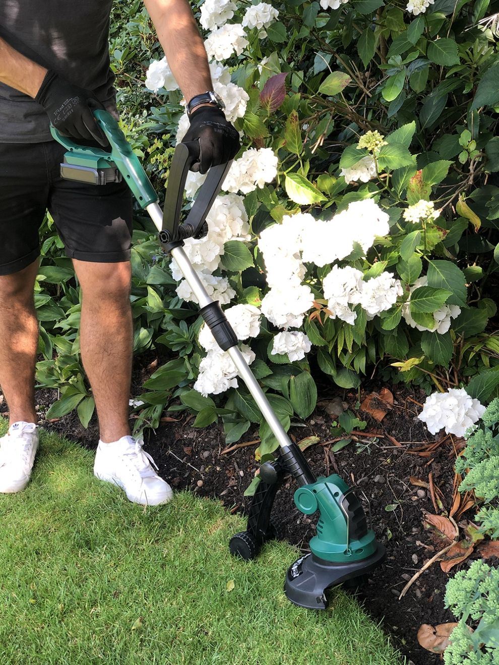 40V (2X20V) Double Li-ion Battery Cordless/Electric Garden Grass Trimmer-Power Tools