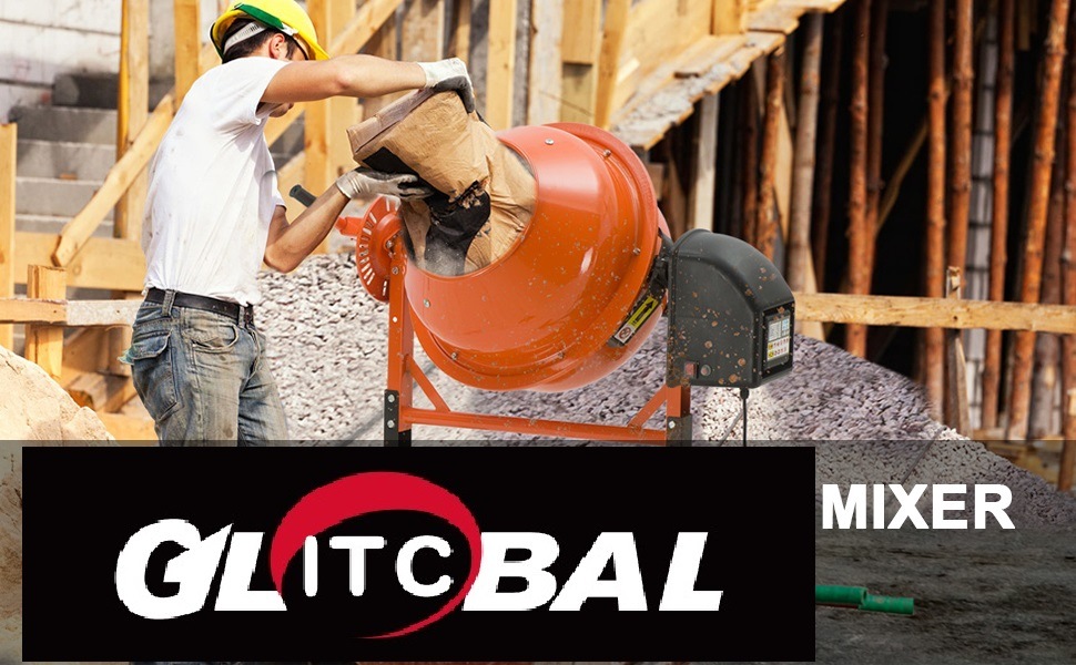 2021 New Powerful-Electric Construction Concrete Mixers Machines/Equipments-Power Tools