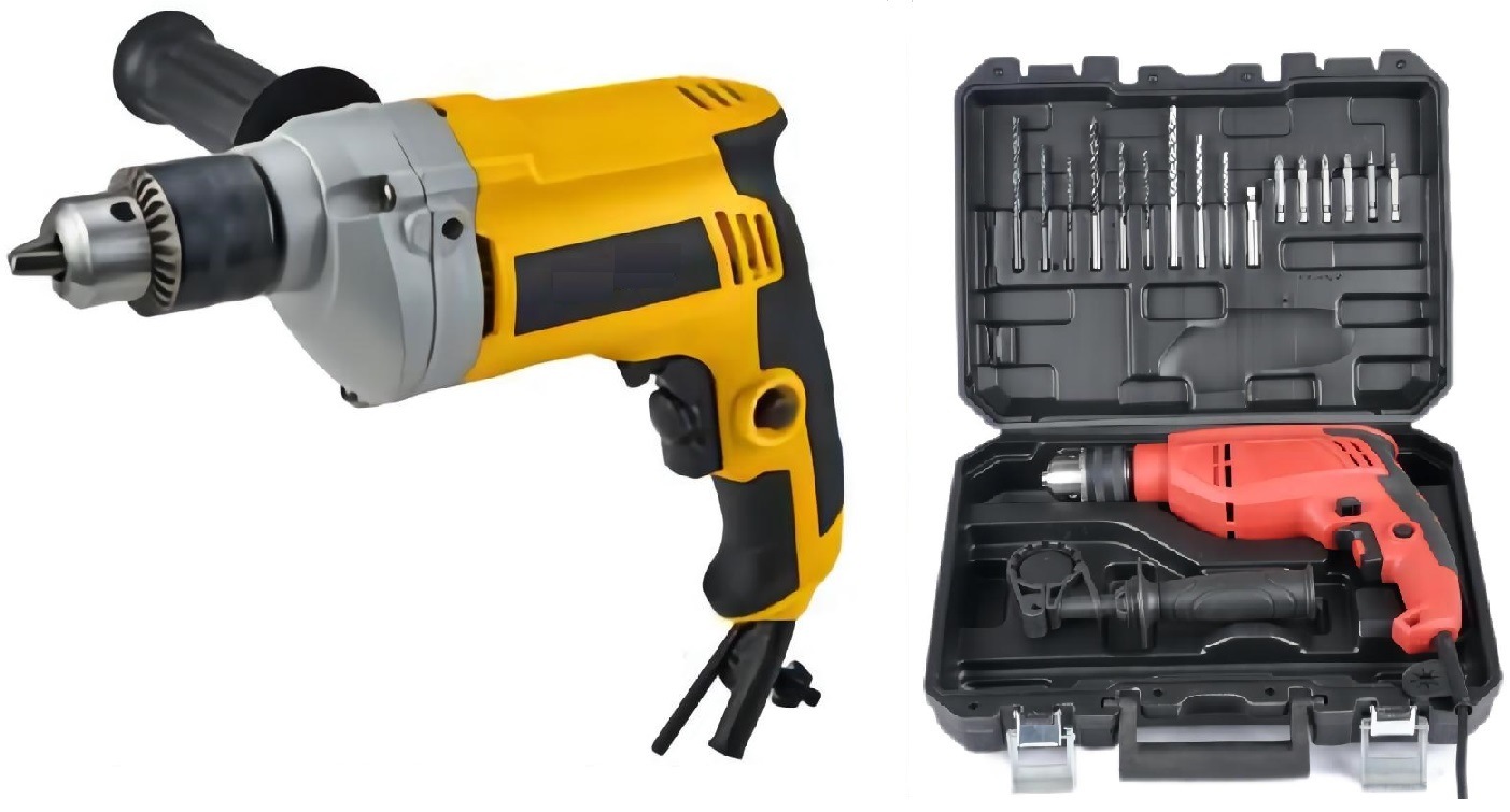 2022 New-15PCS Multi-Professional BMC Case Packing-Electric Combination-Impact Drill Set