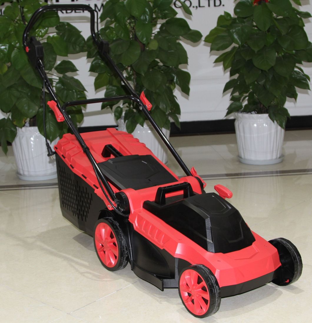 Latest New-Professional Design-420mm Grass-Cutting/Mowing Size-Electric Garden-Power Tool Machines-Lawnmower