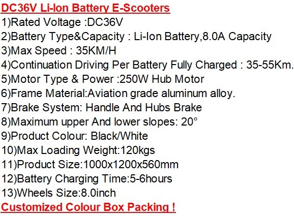 2022-40V Max-8ah Li-ion-Battery/Electric-Vehicle/Bike/Bicycle/Scooters-Commuters/Sports-E-Scooters
