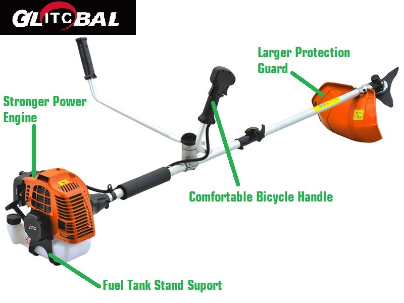 43cc Powerful Gasoline Brushcutter/Grass Trimmer Garden Power Tools