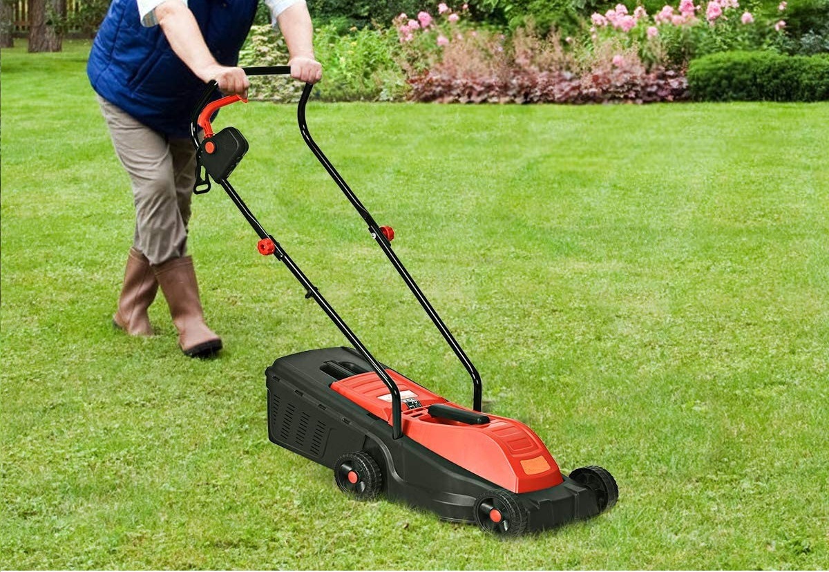 460mm-Cutting Size Induction Motor Professional Electric Lawn Mower-Garden Power Tools