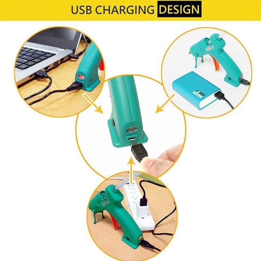 New Portable Lithium-Ion Battery Cordless Electric Gluegun-Power Tools