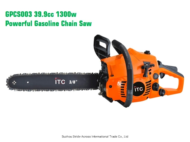 39.9cc 1.3kw Powerful Gasoline Chain Saw Garden Power Tool