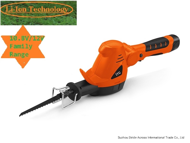 10.8V/12V Powerful Lithium Battery Cordless Reciprocating Saw