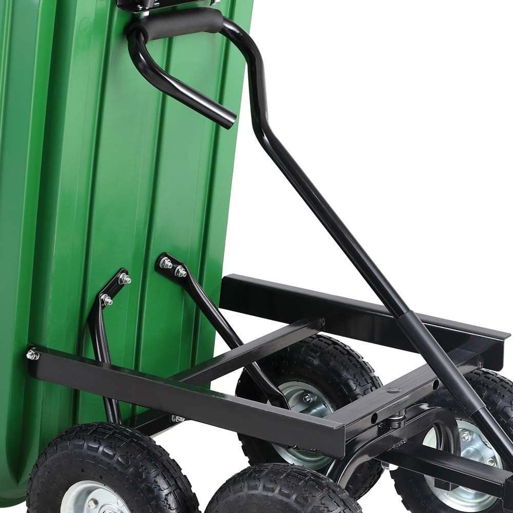 400kgs Heavy Duty Garden Trolley/Cart/Wheelbarrow Tool