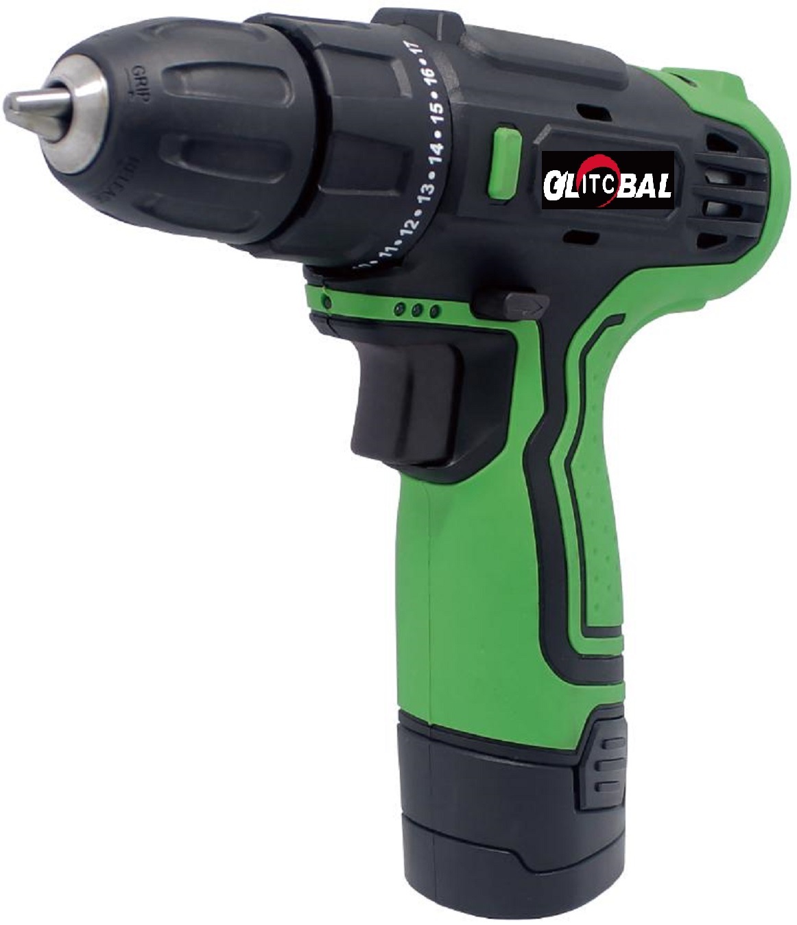 Green Line-12V Lithium-Ion Battery Cordless Electric Drill-Promotion Power Tools