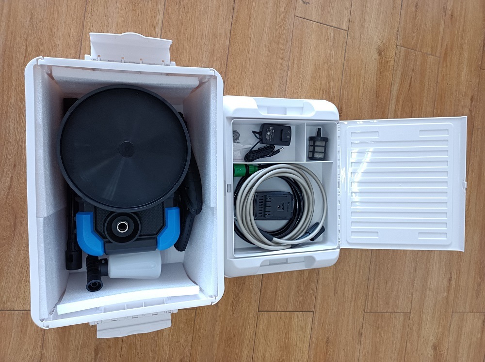 2021 New-Professional Brushless Motor-DC20V Max-4000mAh-Li-ion Battery/Cordless/Electric Garden-High Pressure Washer-Cleaning-Power Tools