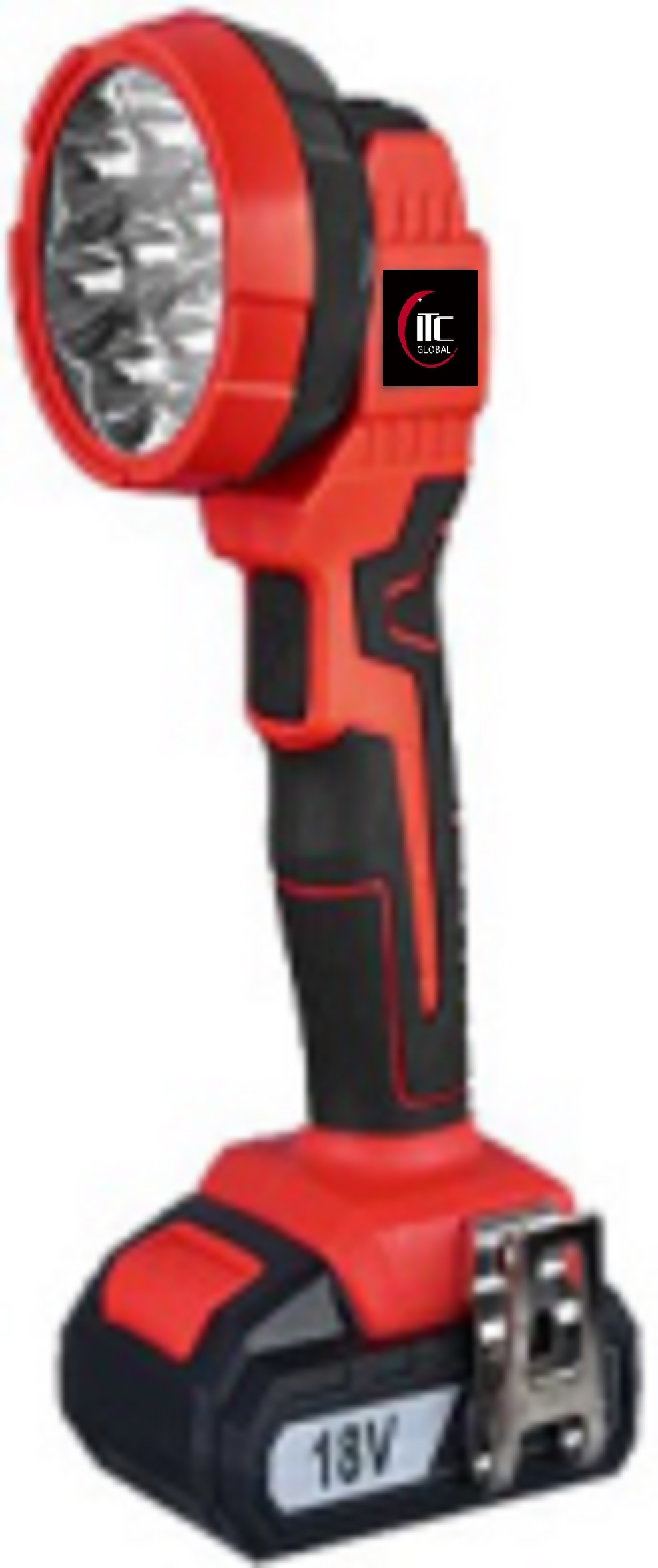 2021 New-Professional-Super Brightness-DC18V/20V Max-Li-ion Battery/Cordless/Electric-Power Tools-LED Working Torch- Light