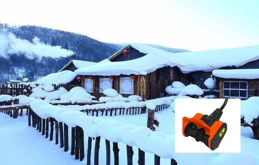 Super Convenient Powerful Angled Electric Snowcutter/Blower/Thrower/Shovel-Garden Power Tools