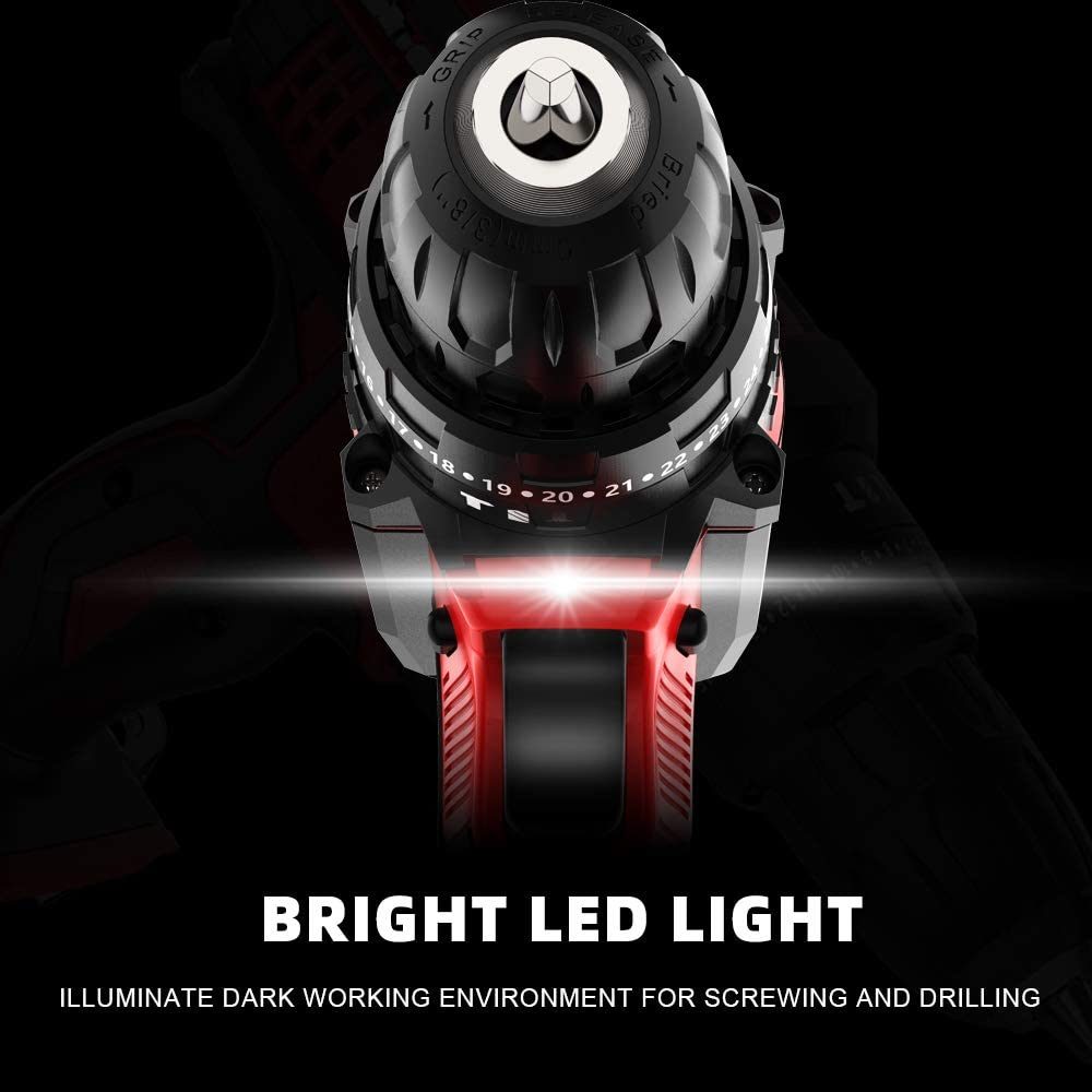 Powerful Li-ion Battery Cordless/Electric Hand Drill-Power Tools