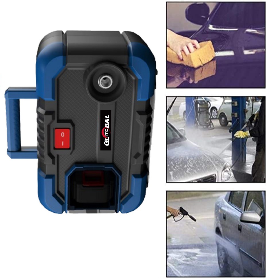 2022 New-Brushless Motor Design-4000mAh Li-ion Battery-Cordless/Electric-High Pressure Washer-Cleaning Machine-Power Tools