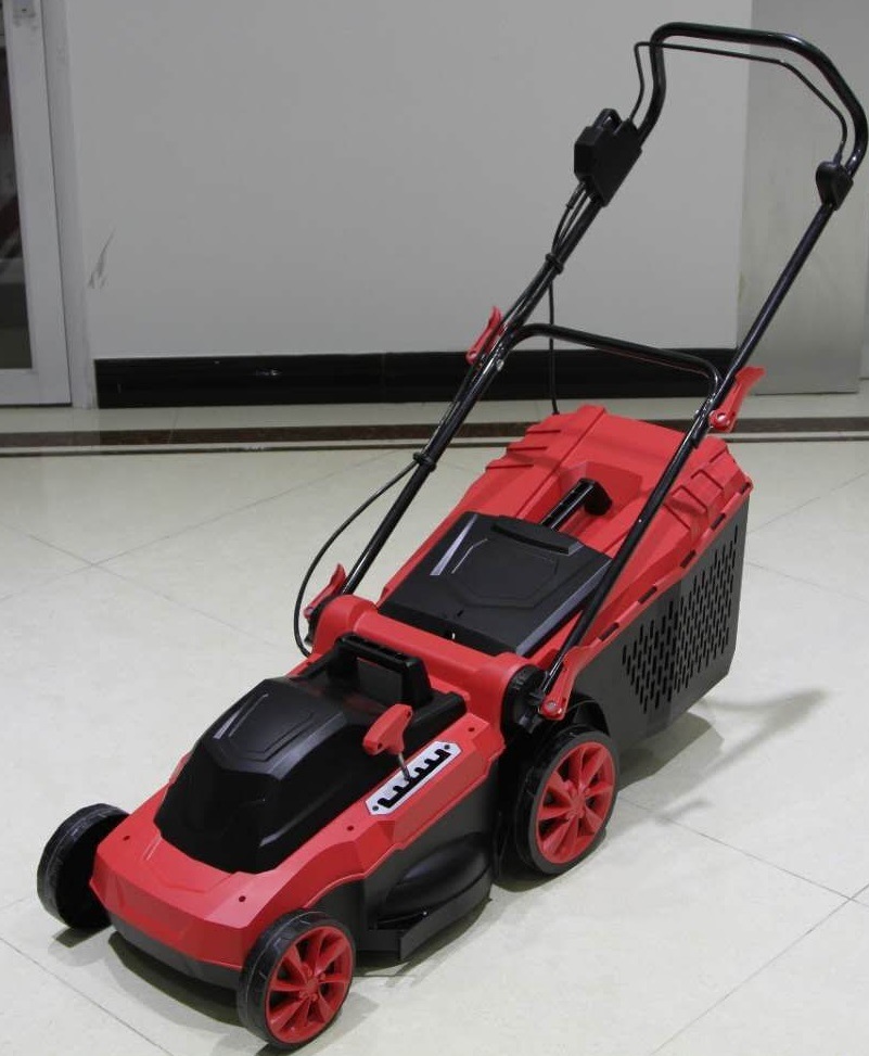 New Latest-Professional Design-380mm Grass-Cutting Size-Electric Garden-Power Tool Machines-Lawnmower