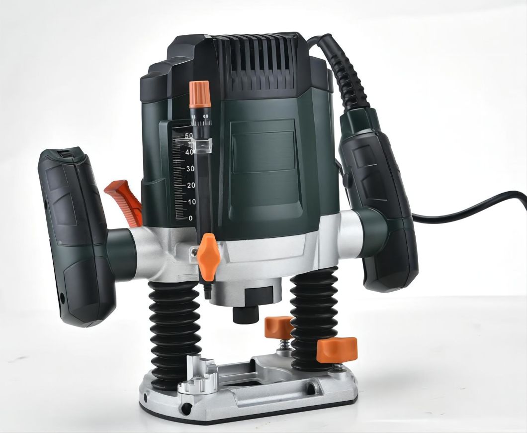 New-Modern Design-Professional Electric-Woodworking Router-with Trimmer Base-Power Tool- Machine Router