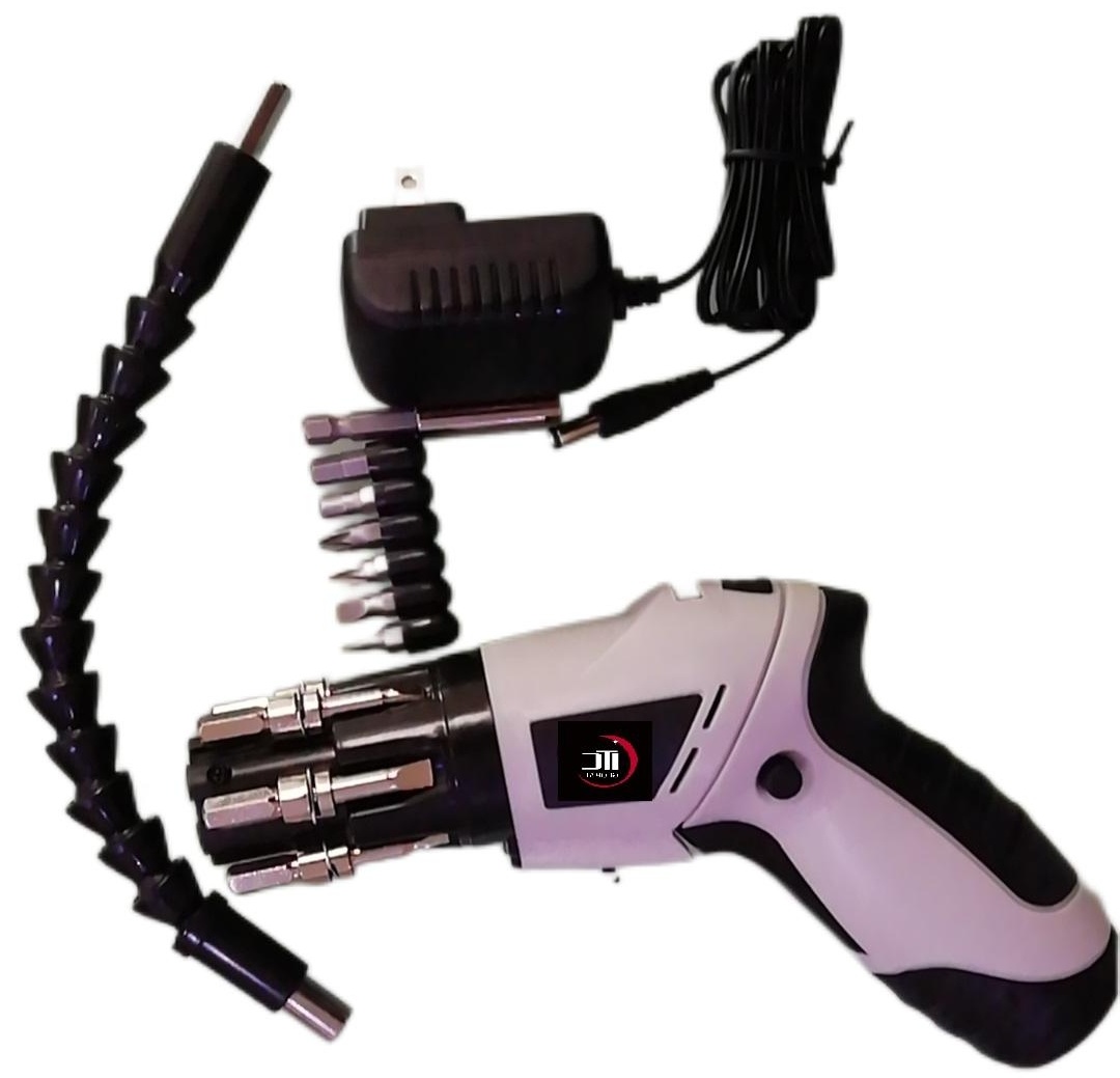 New Professional-Portable with-Bits Storage-Machine Head-Li-ion Battery-Cordless/Electric-Power Tools-Screwdriver