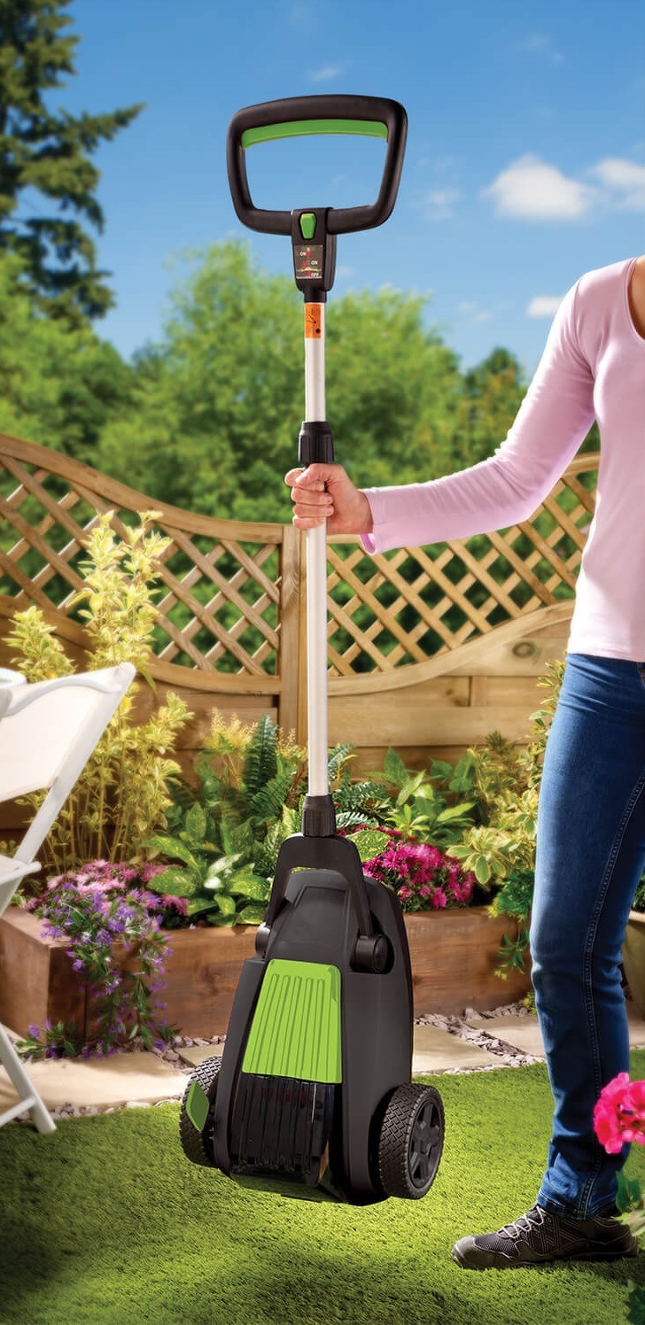 New Portable-One Hand Operations-DC20V 4ah-Li-ion Battery-Cordless/Electric-Garden Lawnmower-Power Tool Machines