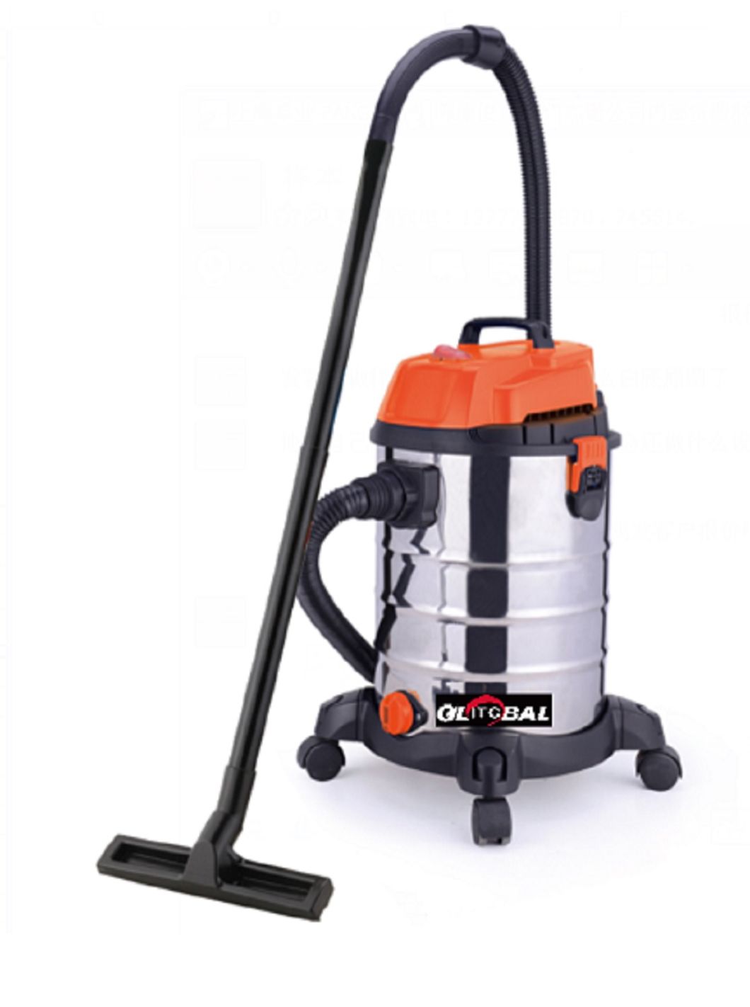 70L-Stainless Steel-Dust Tank-Industry/Hotel/Restaurant/Household-Electric Power-Tool Machines-Wet-and-Dry-Vacuum Cleaner